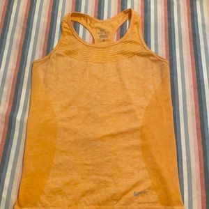 Nike Orange Tank Top Size M